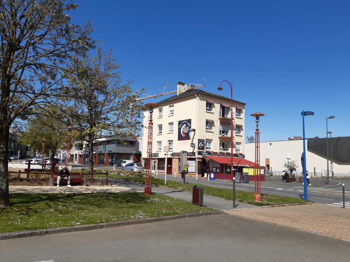 布列塔尼酒店 Fougères 外观 照片